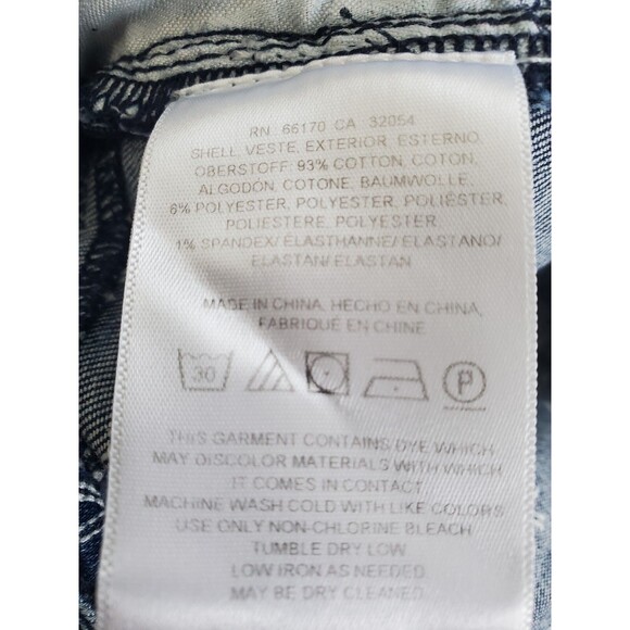 Pilcro Anthropologie Embroidered High-Rise Bootcut Denim Jeans Size 32 - Picture 7 of 7